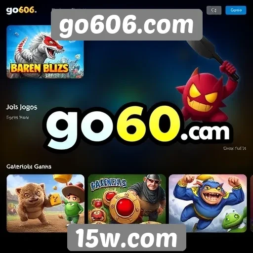 Jogos populares disponíveis no site go606