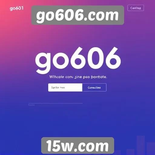 Avaliação da experiência do usuário em go606.com